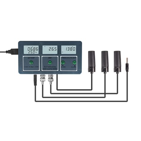 Gudmart New Professional 8 In 1 Multi Parameter Water Testing ...