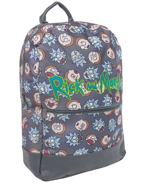 Rick And Morty Faces Backpack – Vanilla Underground