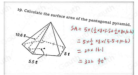 Image result for Pentagonal Pyramid Volume Calculation