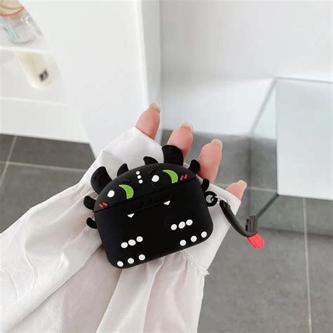 Black dino Airpod case – Casebasics