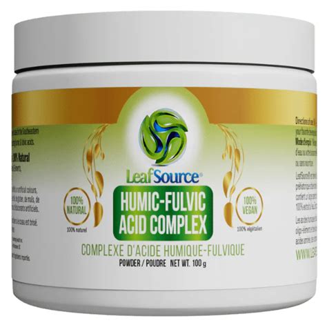 Leaf Source Humic-Fulvic Acid Complex Powder, 100g
