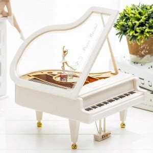 Fusked Dancing Piano Music Box,Mechanism Classical Dancing Ballet Girl ...