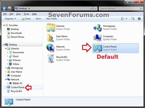 Image result for Default Control Panel