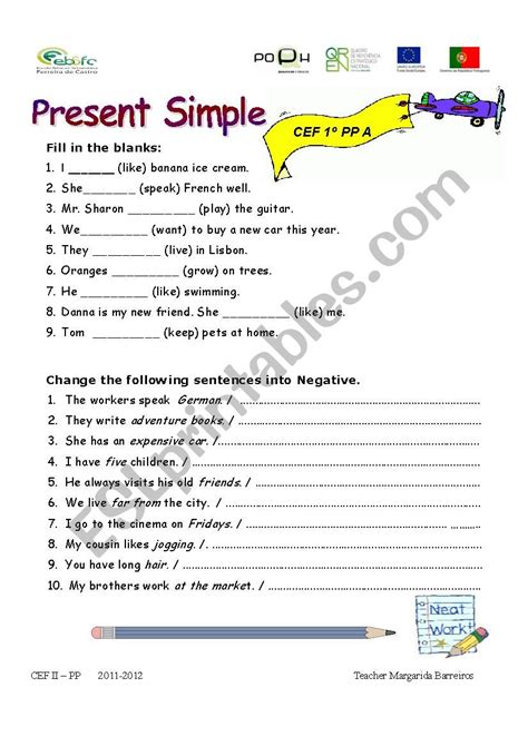 Image result for Simple Present Practice