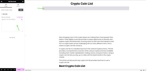 Image result for Coin List Tutorial