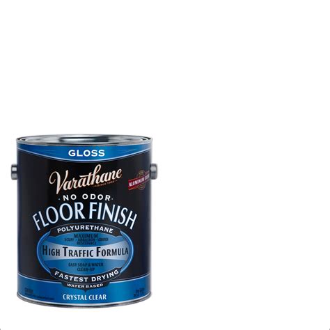 Clear, Varathane Classic Wood Floor Finish ( Water-Based) Gloss ...
