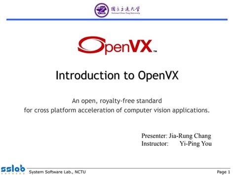 Image result for OpenVX Basic