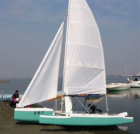(飛帆)訂做17呎三體帆船,Trimaran 17ft,獨木舟,橡皮艇,遊艇,小船,釣魚船,二手17呎 | Yahoo奇摩拍賣