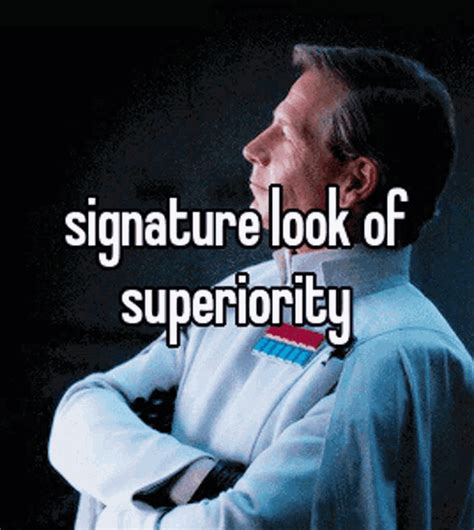 Signature Look Of Superiority GIF
