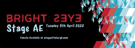Bright Eyes Tickets | 5 April 2022 | Stage AE