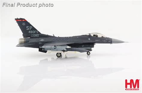 Lockheed Martin F-16C Fighting Falcon USAF, 96-0080, 480th FS ...