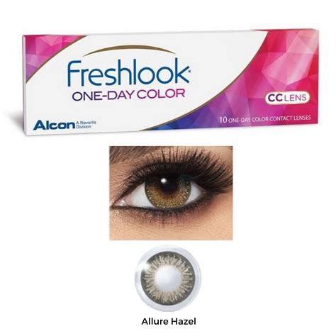 FRESHLOOK CC Allure Hazel One Day @ RS. 1149/ - Lensonline.in®