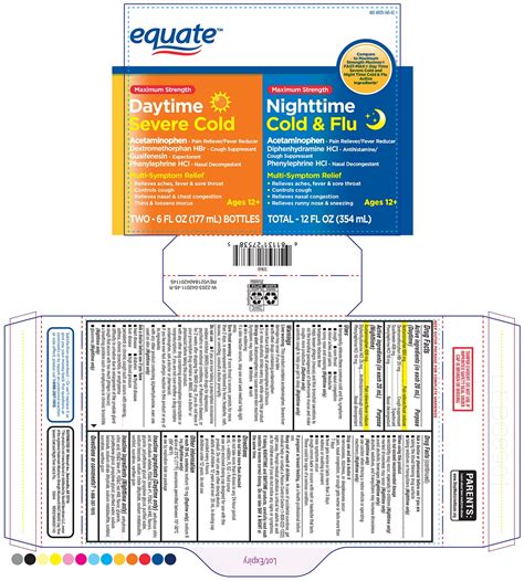SEVERE COLD AND FLU- acetaminophen, dextromethorphan hbr ...