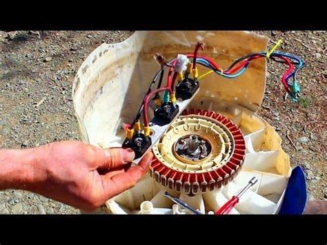 Convert Washing Machine Motor to Generator 的图像结果