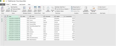 Create Excel Power Query 的图像结果