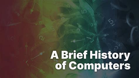 Image result for Brief History Computer Speed