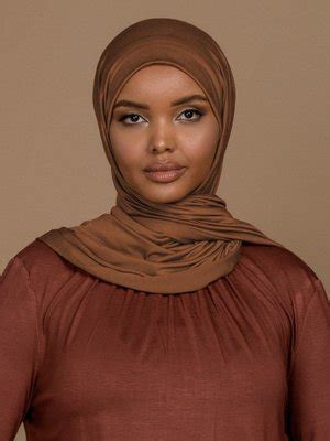 Halima X Modanisa Merserize Jersey Viskon Şal Zarif Bakır | Devr-i Tesettür