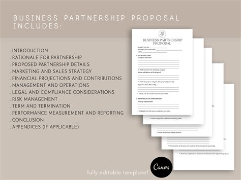 Business Partner Proposal Sample 的图像结果