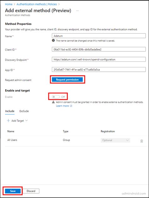 Image result for Entra ID External Authentication Methods