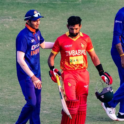 Watch: Shubman Gill, Ishan Kishan circle Sikandar Raza after his ...