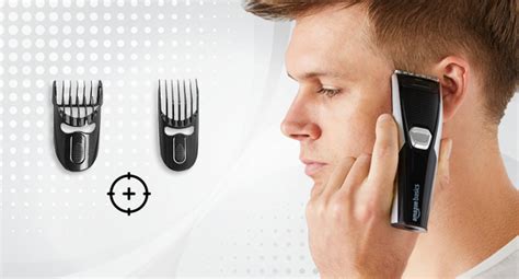 amazon basics Men Rechargeable Beard Trimmer With Multiple Length ...