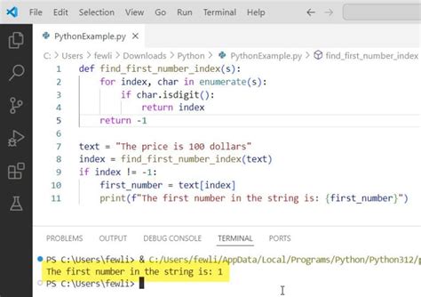How to Find Index Number in Python String 的图像结果