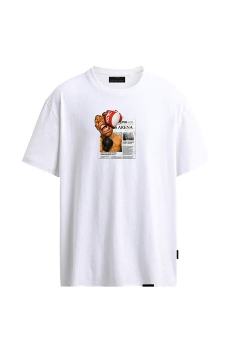 Knockout - Relaxed Fit Tshirt (White)