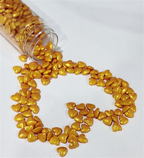 Golden Heart Sprinkle – Bakeworld Retails Pvt Ltd