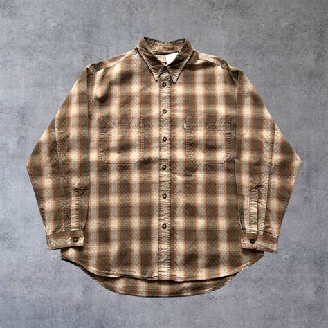 1995s Levi's Silver Tab "elements" Shadow Check Shirt【高円寺店】 | What’z up