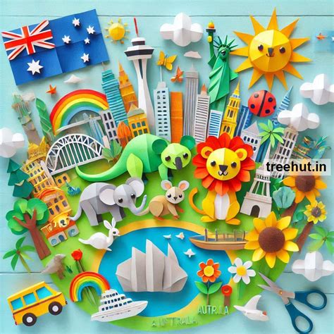 Australia Paper Craft Ideas, Classroom Activities