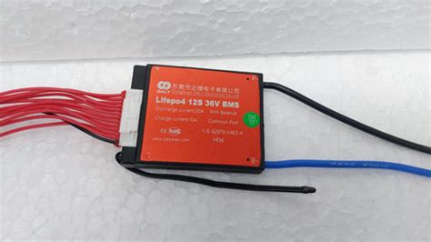 12s 36v 20Amps LifePO4 BMS Module Protection, with Water Proof, Thermal ...