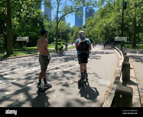 New York, New York, USA. 30th May, 2020. NEW) Sunny day at Central Park ...