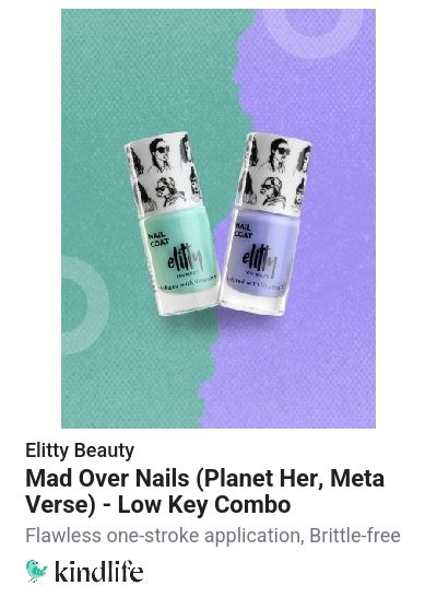 Elitty Beauty: Mad Over Nails (Planet Her, Meta Verse) - Low Key Combo