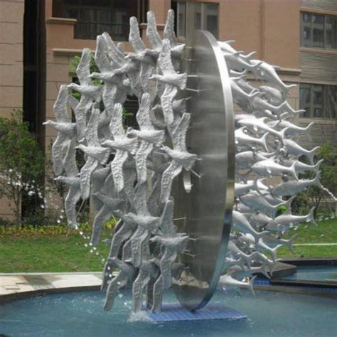 不锈钢太湖石-浪花、水滴雕塑
