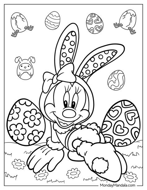 24 Disney Easter Coloring Pages (Free PDF Printables)