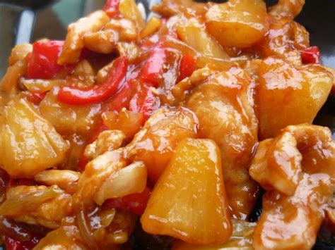 recette blanc de poulet ananas