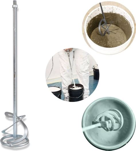 Homdum Putty Mixer Rod Paint Mixing rod 23 inch dia 5 inch Cement ...