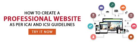 Get A Professional Website To kick-start Your CA Career