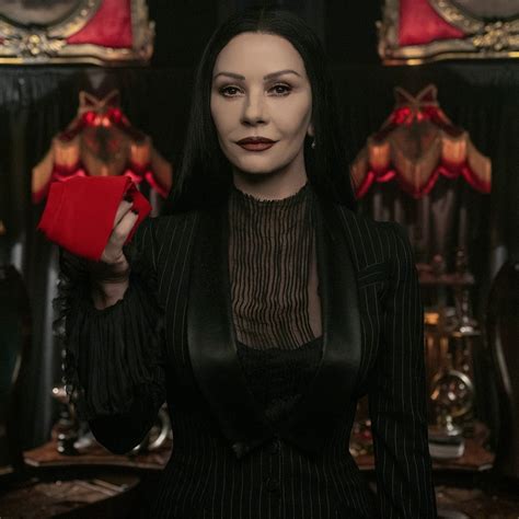 Catherine Zeta-Jones on Wednesday's Morticia Addams