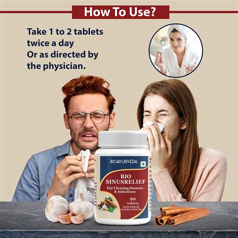 Get Relief from Stuffy and Inflamed Sinuses with Sinus Relief Tablets