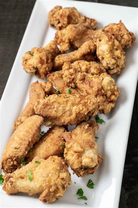 The Best Crunchy Deep Fried Chicken Wings Recipe – Easy Recipes To Make ...