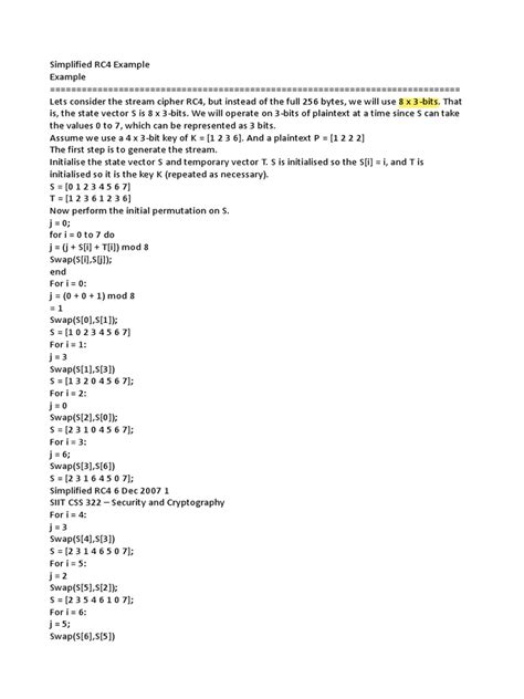 RC4 Algorithm Example 的图像结果