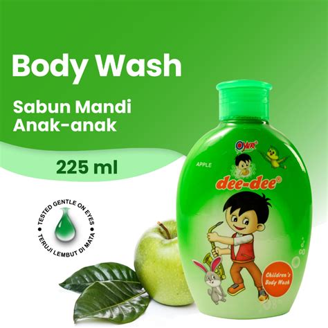 Dee Dee Children Body Wash Sabun Mandi Cair 225ml Untuk Anak Anak ...