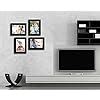 Art Street Wall Collage Photo Frame Timeline (Black, Set of 4 Wall ...