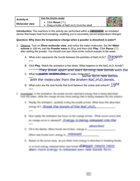 SOLUTION: Feel the heat gizmos answer key with complete solution ...