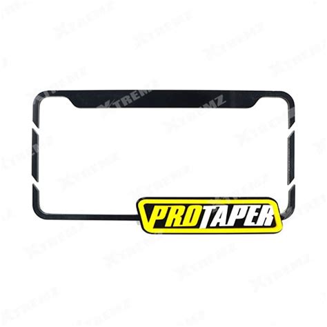Pro-Taper Front & Rear Number Plate Set - Yellow | Xtremz