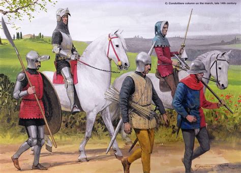 Italian Soldiers of the 14th Century | Historical warriors, English ...