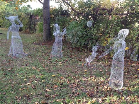 Halloween Decorations Chicken Wire