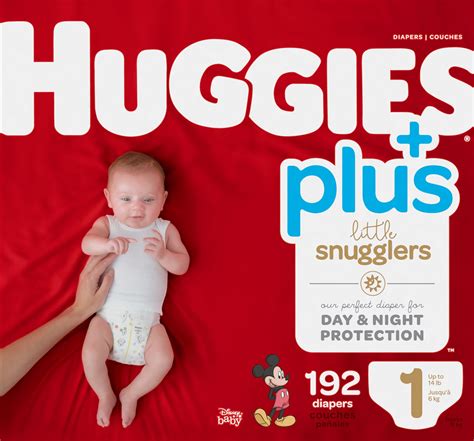 Huggies Little Snugglers Plus Diapers Size 1; 192-count - Walmart.com