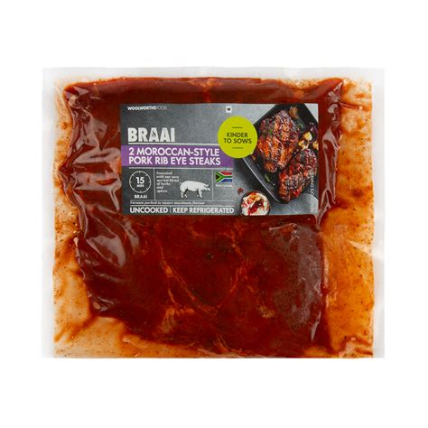 KTS Moroccan Pork Rib Eye steaks - Check That!